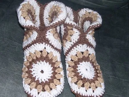 Kötőtű és horgolt technika patchwork (feldolgozás motívumok és kapcsolatuk)