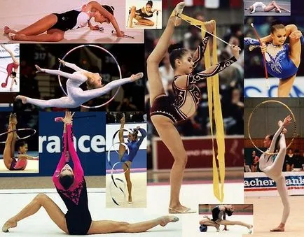 Ritmikus gimnasztika kegyelem és Sport (bizonyos típusú gyakorlat) Ritmikus gimnasztika kegyelem és Sport