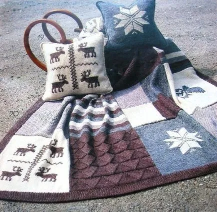 Kötőtű és horgolt technika patchwork (feldolgozás motívumok és kapcsolatuk)