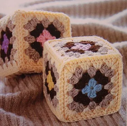 Kötőtű és horgolt technika patchwork (feldolgozás motívumok és kapcsolatuk)