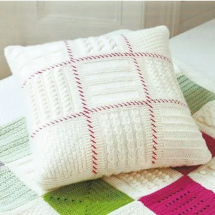 Kötőtű és horgolt technika patchwork (feldolgozás motívumok és kapcsolatuk)