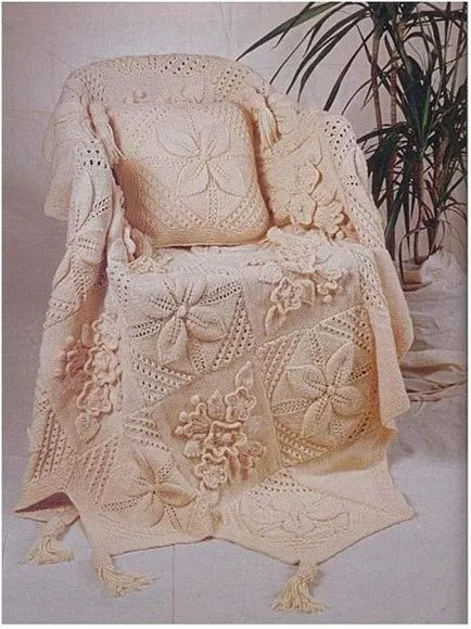 Kötőtű és horgolt technika patchwork (feldolgozás motívumok és kapcsolatuk)