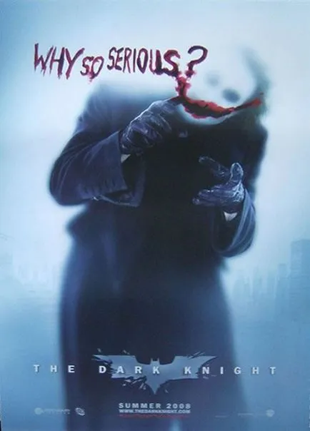 Miért olyan komoly, Netlore Batman, hollywood, Joker, The Dark Knight, Hit Ledzher, thriller