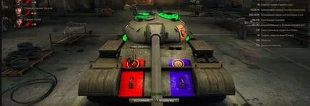 Világos behatolási zóna világa tartályok (penetráció) Világos behatolási zóna World of Tanks