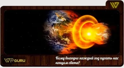 Miért vagyunk állandóan ijesztgetni világvége
