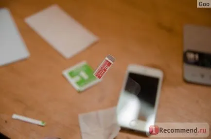 Védőüveg képernyőn a képernyő védő üveg 9h edzett iPhone 5, 5 mp - «biztonsági üveg