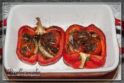 Sült paprika paradicsommal, házi receptek (Provence) Sült paprika paradicsommal, házi receptek