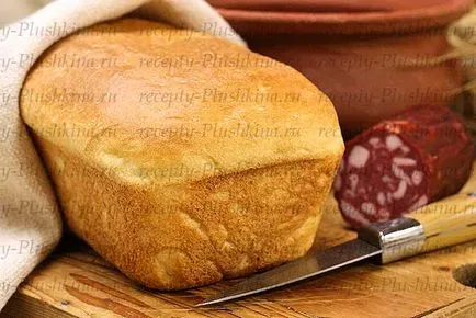 A puding kenyeret a kemencében - egy egyszerű recept a fehér kenyér (recept) A puding kenyeret a kemencében - egy egyszerű recept a fehér kenyér