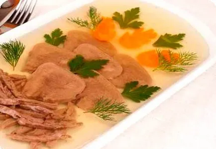 Tölthető hús - a legjobb receptek - hogyan kell főzni egy finom kocsonya
