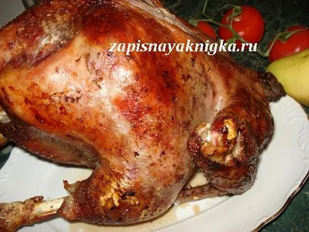 Sült pulyka a sütőbe