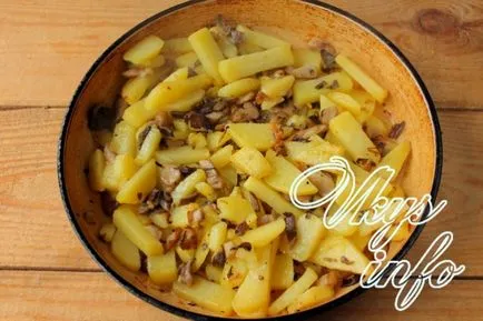 Rántott laskagomba burgonya recept fényképpel (osztriga) Rántott laskagomba burgonya recept egy fotó