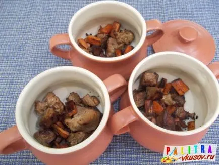 Pot sült paradicsomszósszal (recept fotó) (meleg) Pot sült paradicsomszósszal (recept fotók)