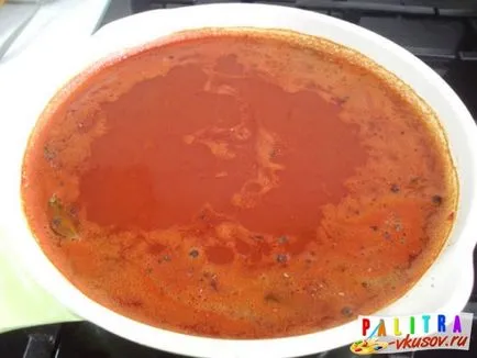 Pot sült paradicsomszósszal (recept fotó) (paradicsom) Pot sült paradicsomszósszal (recept fotók)