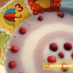 Főzni zabkása gyerekeknek