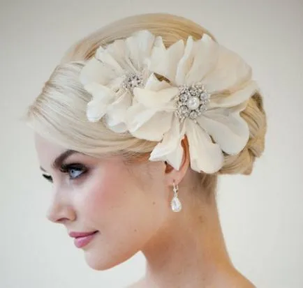 Klasszikus esküvői frizura