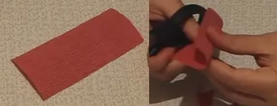 Kosarak édesség kezével