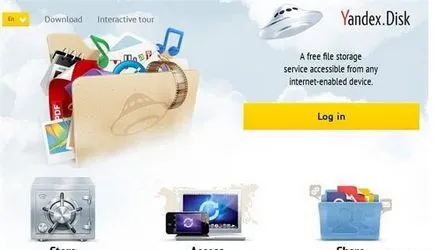 Yandex fájlokat Yandex fájlokat