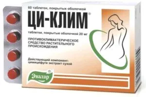 Készítmények kezelésére menopauza