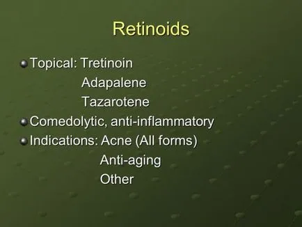 Retinoidok, mi ez