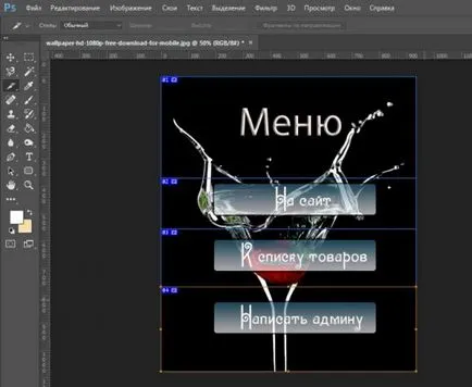 Hogyan készítsünk egy menü nyitva