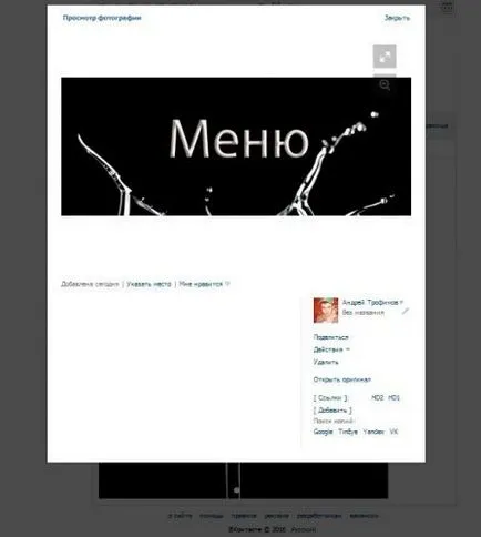 Hogyan készítsünk egy menü nyitva