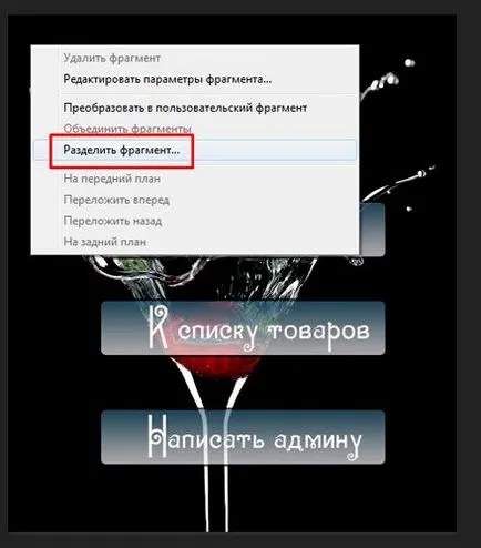 Hogyan készítsünk egy menü nyitva