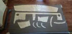 Ahogy obtyanut panel vázák