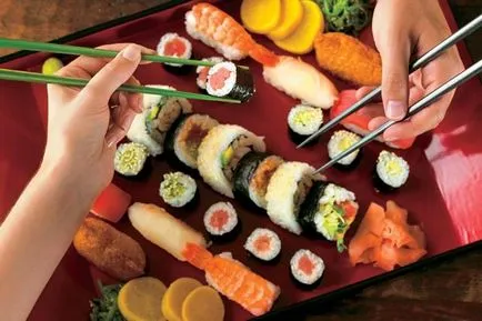 Hogyan enni sushi ízletes