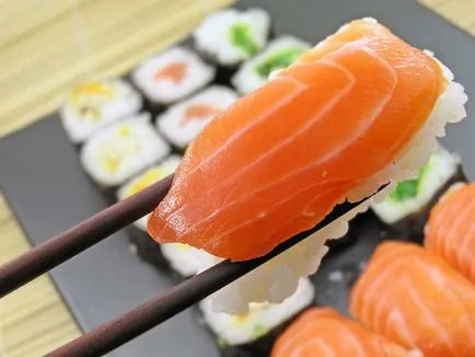Hogyan enni sushi pálcika Hogyan enni sushi pálcika