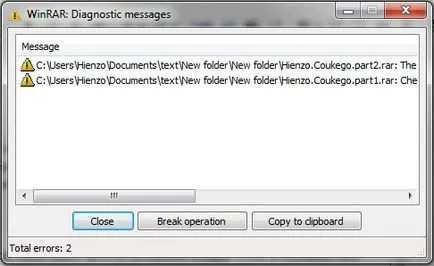 Mi a teendő, ha a WinRAR Mi a teendő, ha a WinRAR