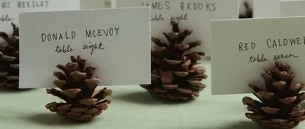 Névjegykártyák az esküvőre
