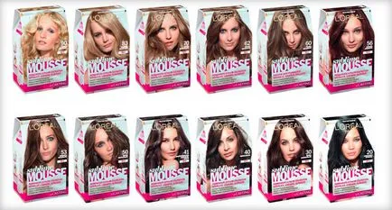 L'Oreal hajfesték színe