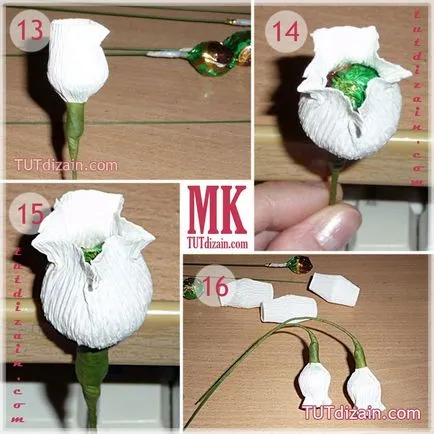 Hogyan készítsünk egy liliom a papír