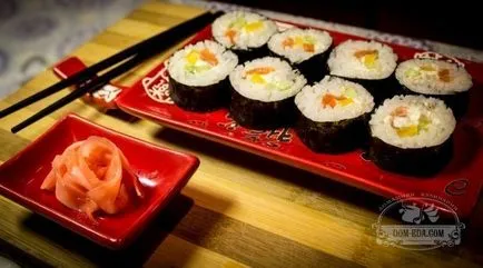 Hogyan enni pálcikával sushi Hogyan enni pálcikával sushi