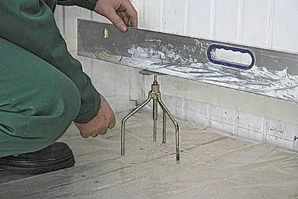 Önterülő padló, hogyan kell csinálni Önterülő padló, hogyan kell csinálni