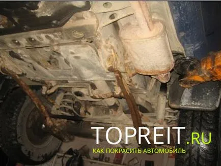 Hogyan fesse át a rozsda az autó