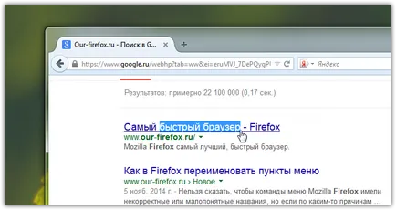 Firefox, mint az opera Firefox, mint az opera
