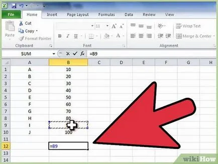Amint képletben bevezetett Excel