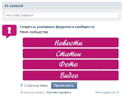 Hogyan készítsünk egy menü nyitva