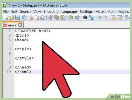 Hogyan kell kitölteni html