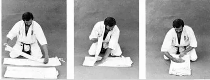 Karate öv, mint egy nyakkendő Karate öv, mint egy nyakkendő