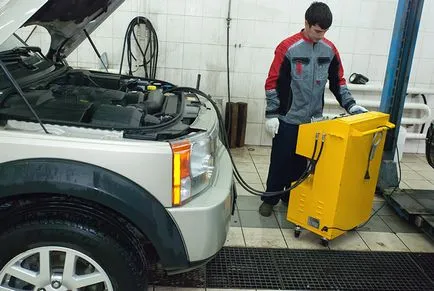 Hogyan változtassuk meg az olajat a gép Hogyan változtassuk meg az olajat a gép