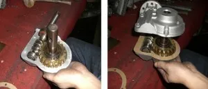 Házi hajtómű séta traktor állítható össze egy sor fogaskerekek (lehetséges) Házi hajtómű séta traktor állítható össze egy sor fogaskerekek