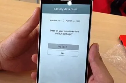 A gyári beállítások android, hogyan kell helyesen csinálni,