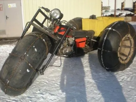 Házi-k alapján a hazai motorkerékpár „Minszk” ILS „ural” és Forgó