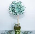 Pénz fa kezüket vágások