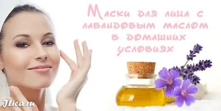 Levendula illóolaj az arc