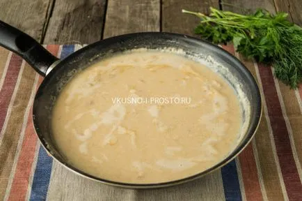 Darab csirke mártásban