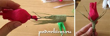 Kosarak édesség kezével
