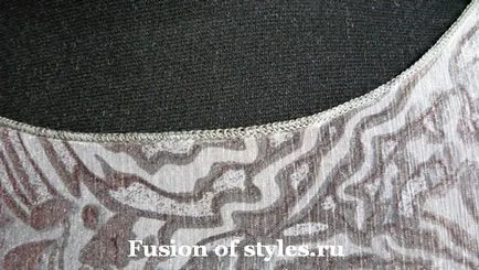 Hogyan kezeljük a sifon szélén